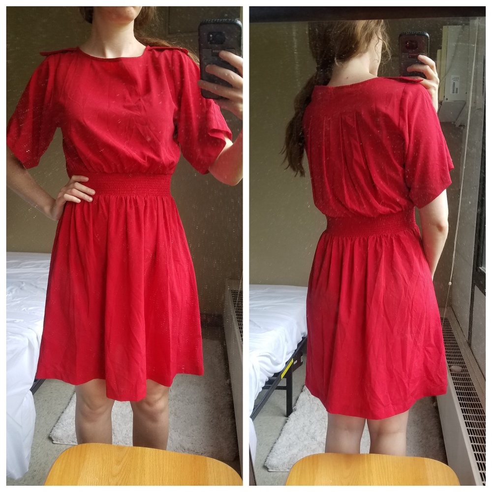 Calvin Klein Red Dress - size 4